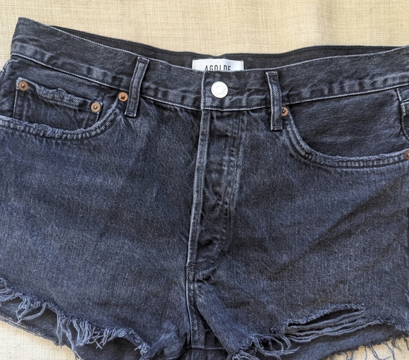 Agolde Parker Shorts - size 28 euc - Picture 2 of 5